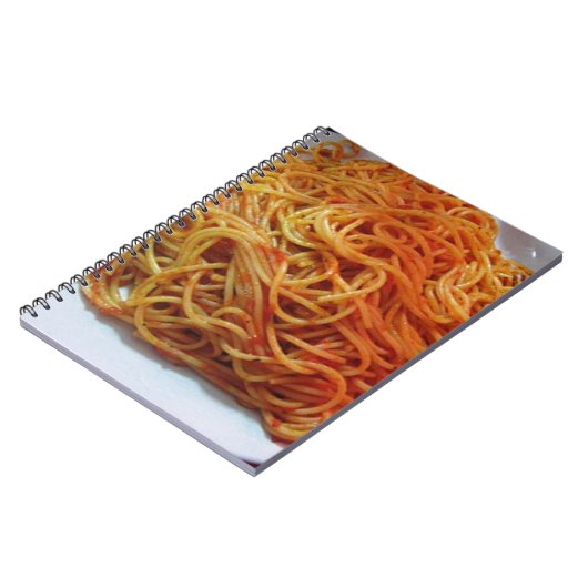 Carnet Aux spaghetti d'amour (Côté gauche)
