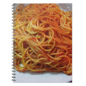 Carnet Aux spaghetti d'amour (Devant)