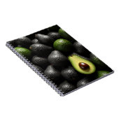 Carnet avec Avocado Art Design (Côté Droit)