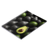 Carnet avec Avocado Art Design (Côté gauche)