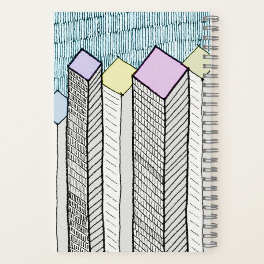 Carnet avec carte graphique (Verso)