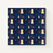 Carnet Avec Clavier De Couteau De Nuit Starry Moti (Dos)