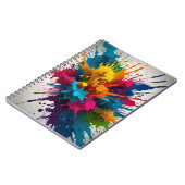 Carnet avec conception de couleur (Côté gauche)