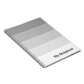 Carnet avec conception de dégradé personnalisable (Côté Droit)