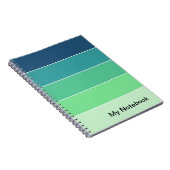 Carnet avec conception de dégradé personnalisable (Côté Droit)