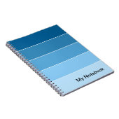 Carnet avec conception de dégradé personnalisable (Côté Droit)