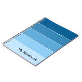Carnet avec conception de dégradé personnalisable (Côté gauche)
