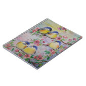 Carnet avec de mignons éperons - Peinture (Côté gauche)