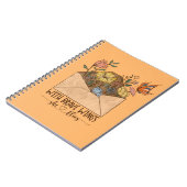 Carnet Avec Des Ailes Courageuses, Elle Vole (Côté gauche)