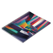 Carnet avec design d'escalier dynamique (Côté gauche)