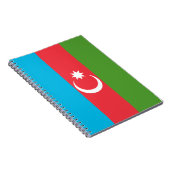 Carnet avec Drapeau d'Azerbaïdjan (Côté Droit)