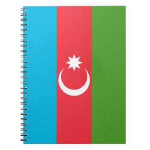 Carnet avec Drapeau d'Azerbaïdjan