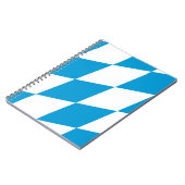 Carnet avec Drapeau de Bavière, Allemagne (Côté gauche)