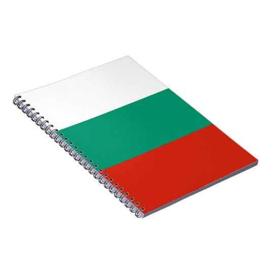 Carnet avec Drapeau de Bulgarie (Côté Droit)