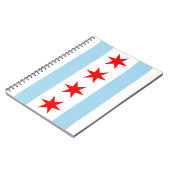 Carnet avec drapeau de Chicago, Illinois State (Côté gauche)