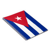 Carnet avec Drapeau de Cuba (Côté Droit)