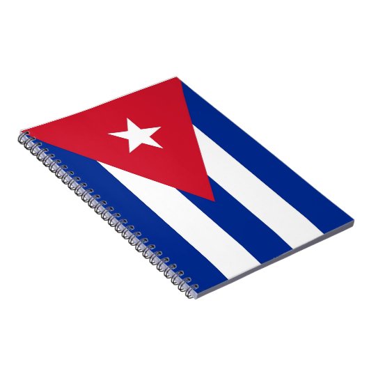 Carnet avec Drapeau de Cuba (Côté Droit)