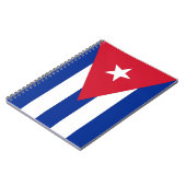 Carnet avec Drapeau de Cuba (Côté gauche)