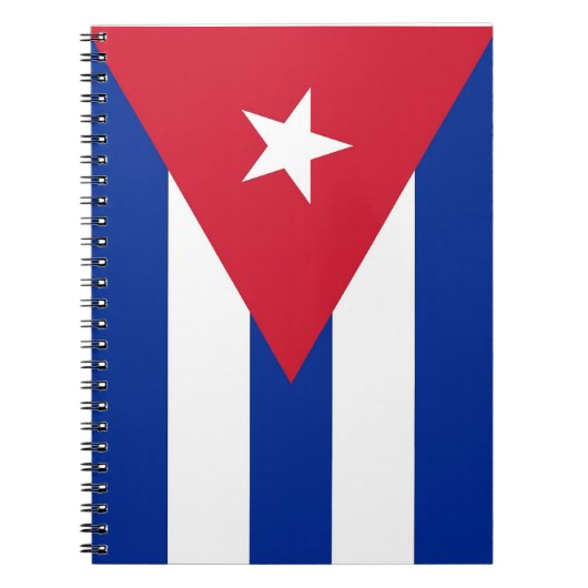 Carnet avec Drapeau de Cuba (Devant)
