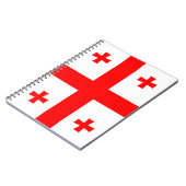 Carnet avec Drapeau de Géorgie (Côté gauche)