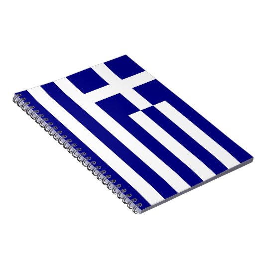 Carnet avec Drapeau de Grèce (Côté Droit)