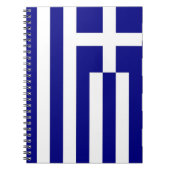 Carnet avec Drapeau de Grèce (Devant)