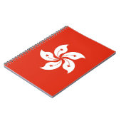Carnet avec Drapeau de Hong Kong, Chine (Côté gauche)