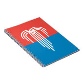 Carnet avec drapeau de Kansas City (Côté Droit)