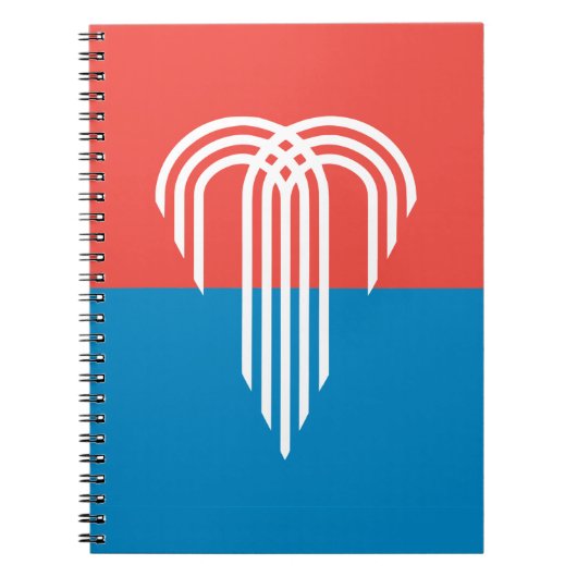 Carnet avec drapeau de Kansas City (Devant)