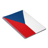 Carnet avec drapeau de la Tchéquie (Côté Droit)