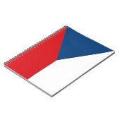 Carnet avec drapeau de la Tchéquie (Côté gauche)