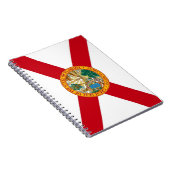 Carnet avec drapeau de l'État de Floride (Côté Droit)