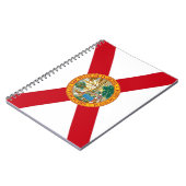 Carnet avec drapeau de l'État de Floride (Côté gauche)
