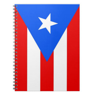 Carnet avec drapeau de l'Etat de Porto Rico