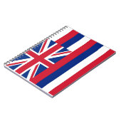 Carnet avec drapeau de l'État d'Hawaï (Côté gauche)