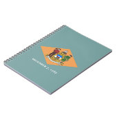 Carnet avec drapeau de l'État du Delaware (Côté gauche)