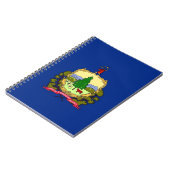 Carnet avec drapeau de l'État du Vermont (Côté gauche)