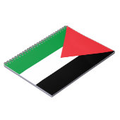 Carnet avec Drapeau de Palestine (Côté gauche)