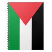 Carnet avec Drapeau de Palestine (Devant)