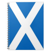 Carnet avec Drapeau d'Ecosse (Devant)