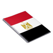 Carnet avec drapeau d'Egypte (Côté Droit)