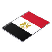 Carnet avec drapeau d'Egypte (Côté gauche)