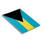 Carnet avec drapeau des Bahamas (Côté Droit)