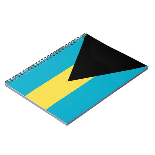 Carnet avec drapeau des Bahamas (Côté gauche)