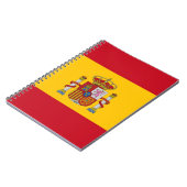 Carnet avec Drapeau d'Espagne (Côté gauche)