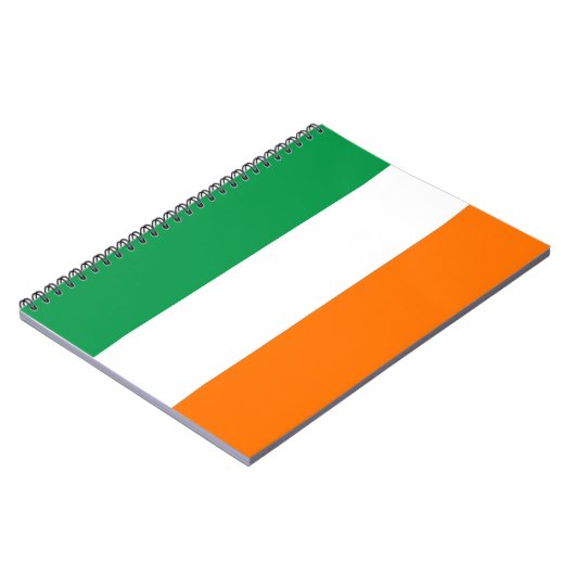 Carnet avec drapeau d'Irlande (Côté gauche)