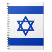 Carnet avec Drapeau d'Israël (Devant)
