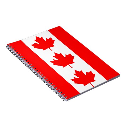 Carnet avec drapeau du Canada (Côté Droit)