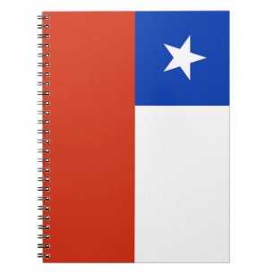 Carnet avec Drapeau du Chili