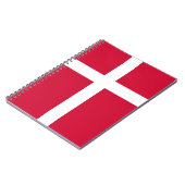 Carnet avec drapeau du Danemark (Côté gauche)